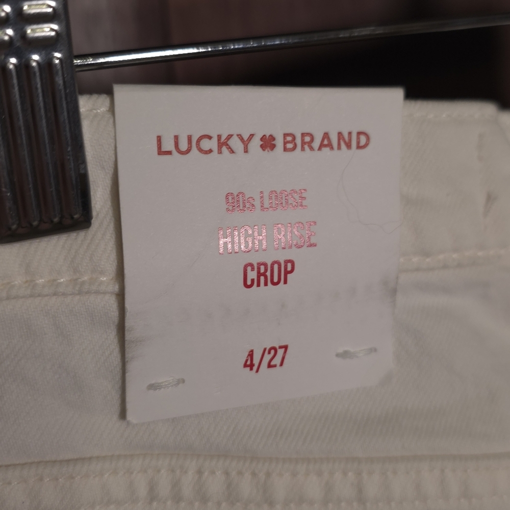 Lucky Brand 90s High Rise Crop Jeans - Picture 6 of 7